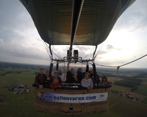 Ballonvaart vanaf Deventer naar Geesteren